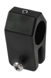 Кронштейн скользящий для рамы тента 7/8" (22,2 мм), пластиковый черный (C0006B, C0006-B, 10261832)